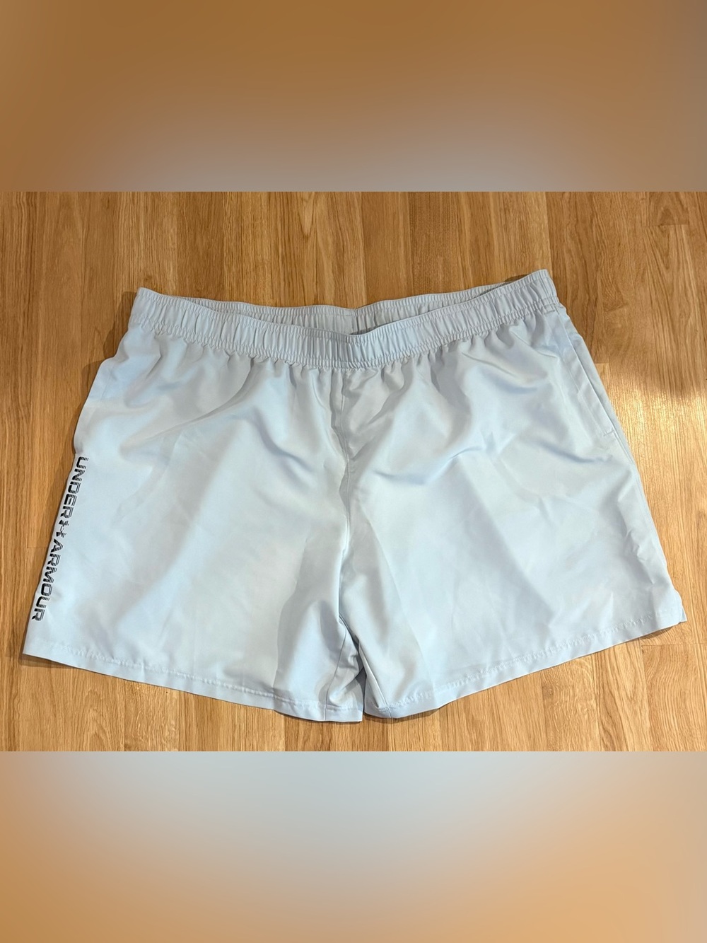 NEW Under Armour Men's Tech Woven Wordmark Shorts - Gray - Size 4XL